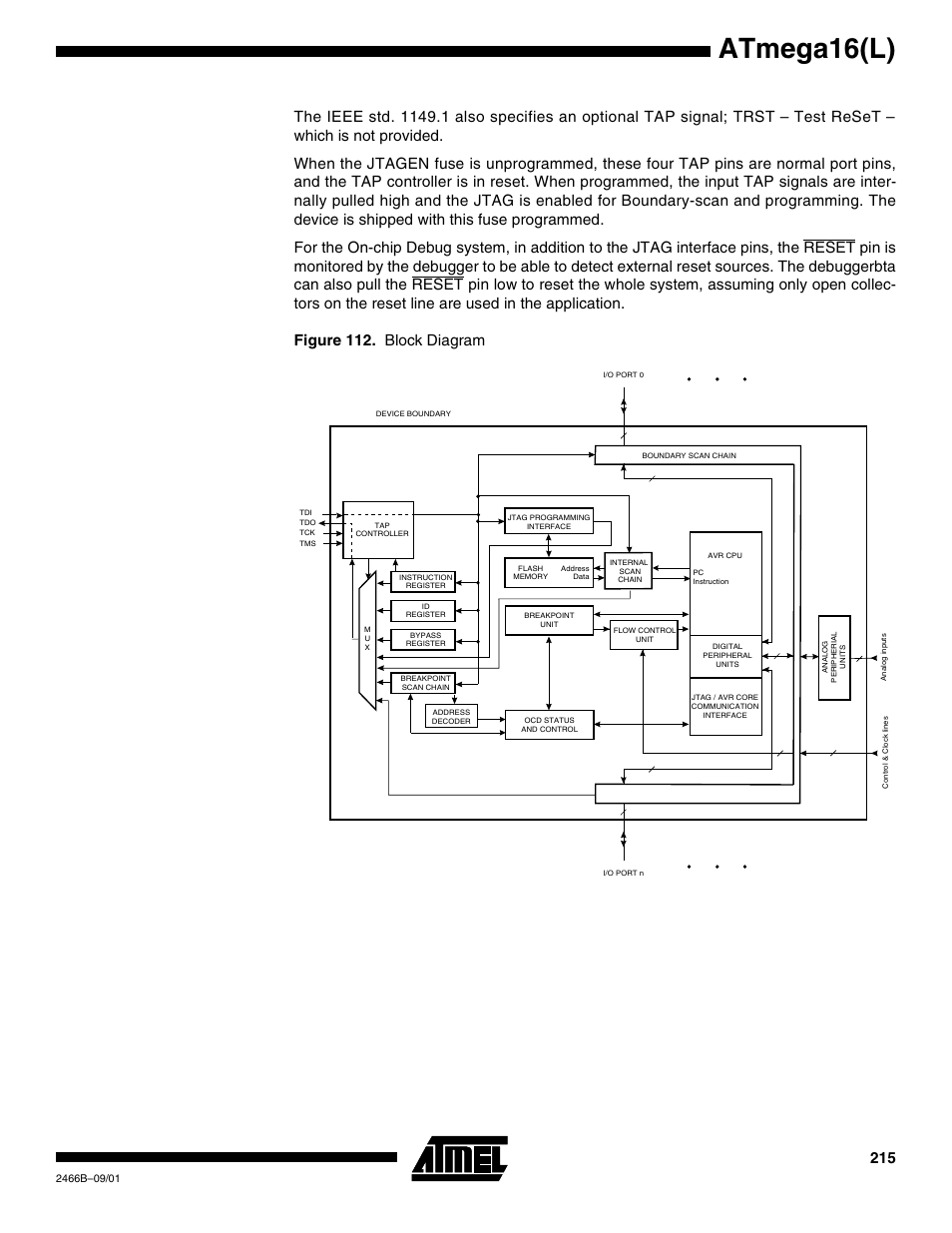 Atmega16(l) | Rainbow Electronics ATmega64L User Manual | Page 215 / 298