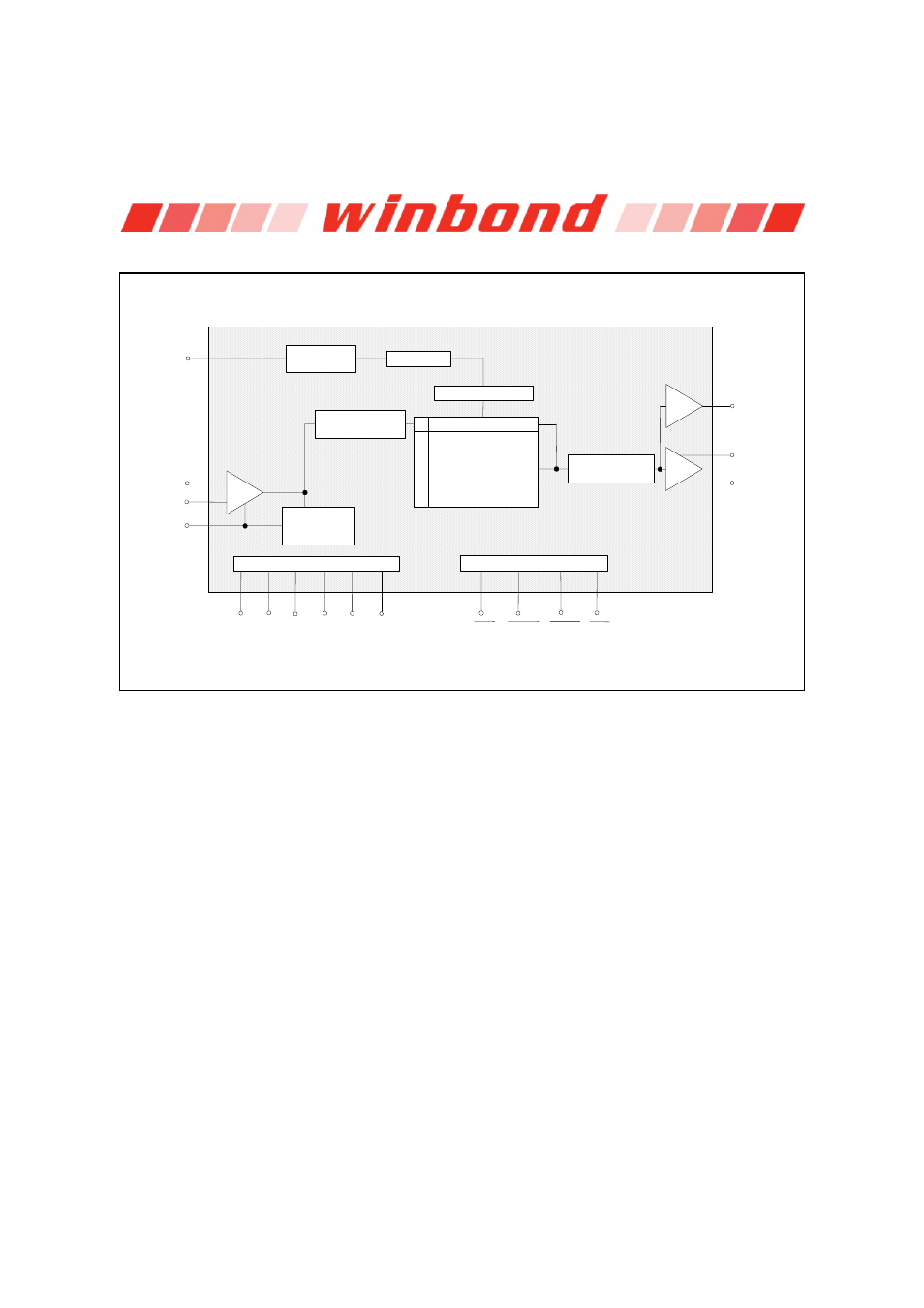 Isd1600b series, Block diagram | Rainbow Electronics ISD1600B User Manual | Page 5 / 23