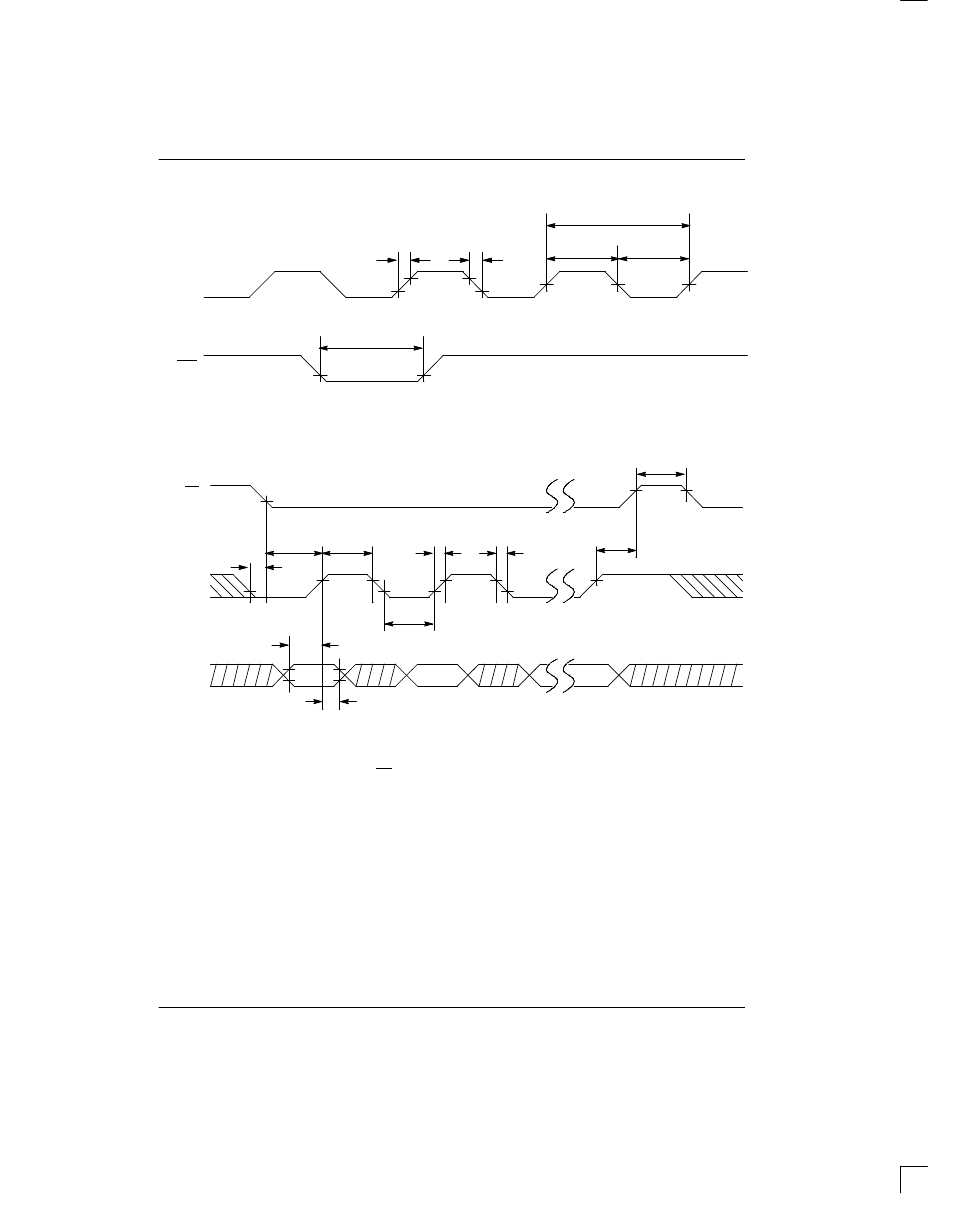 Master clock/reset ac timing diagram figure 14, Serial port ac timing diagram figure 15 | Rainbow Electronics DS2165Q User Manual | Page 15 / 17