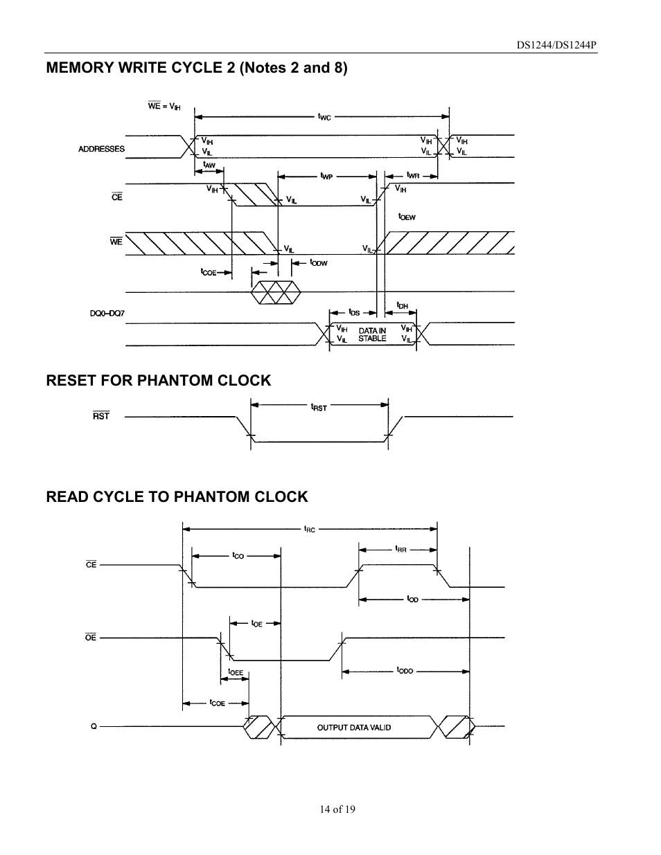 Rainbow Electronics DS1244Y User Manual | Page 14 / 19