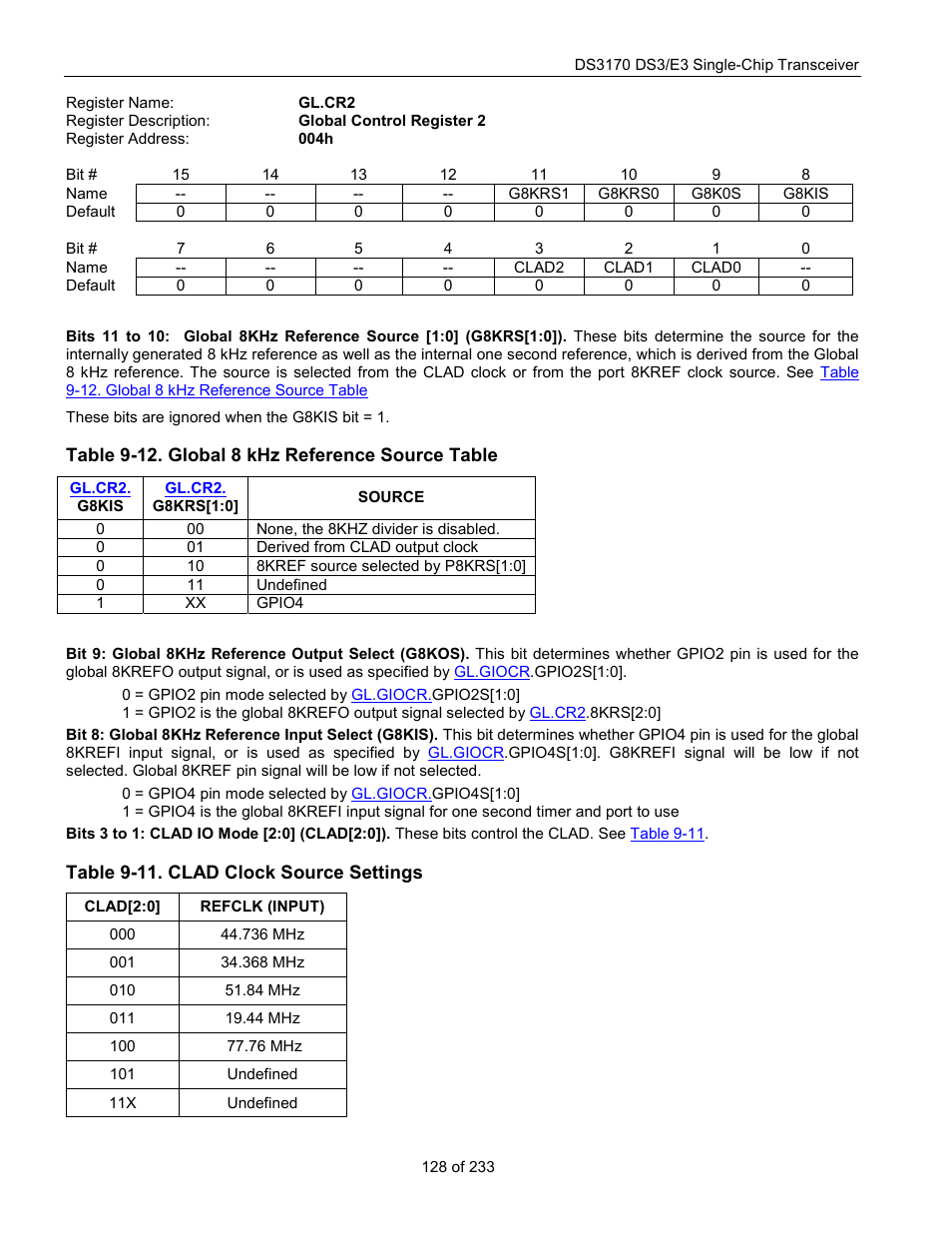 Gl.cr2 | Rainbow Electronics DS3170 User Manual | Page 128 / 233