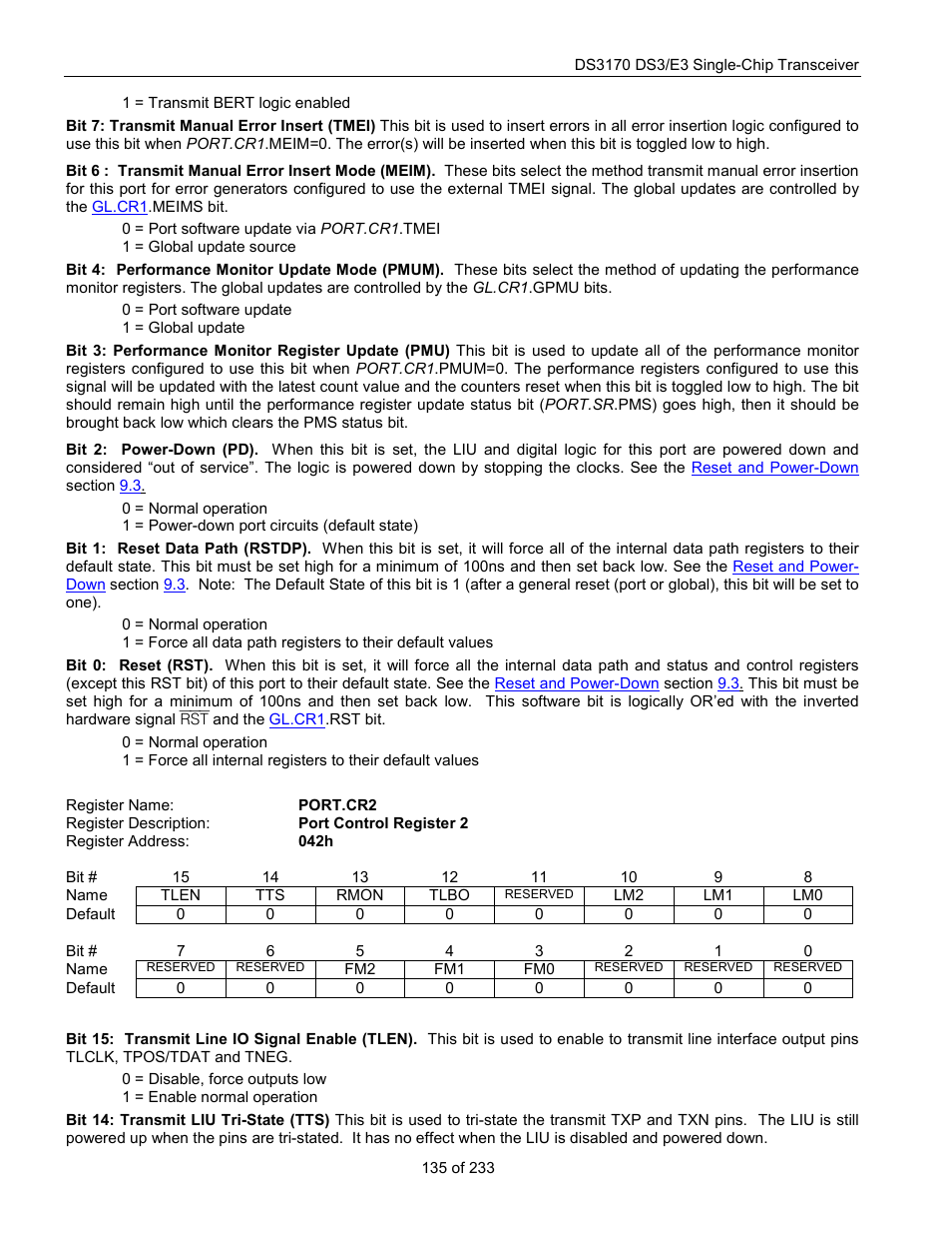 Port.cr2, Port.cr2) | Rainbow Electronics DS3170 User Manual | Page 135 / 233