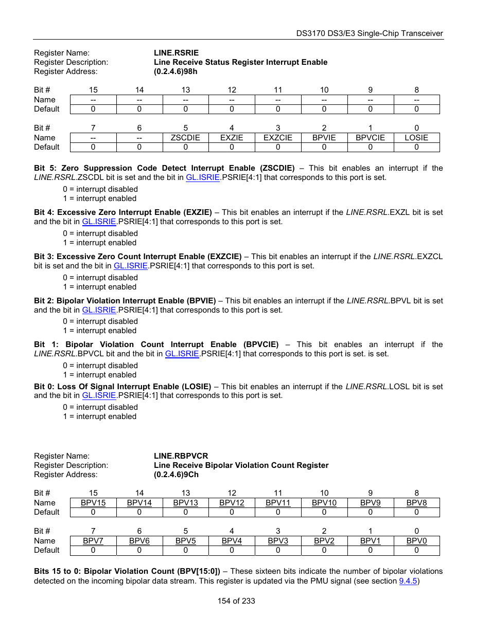 Line.rsrie, Line.rbpvcr | Rainbow Electronics DS3170 User Manual | Page 154 / 233