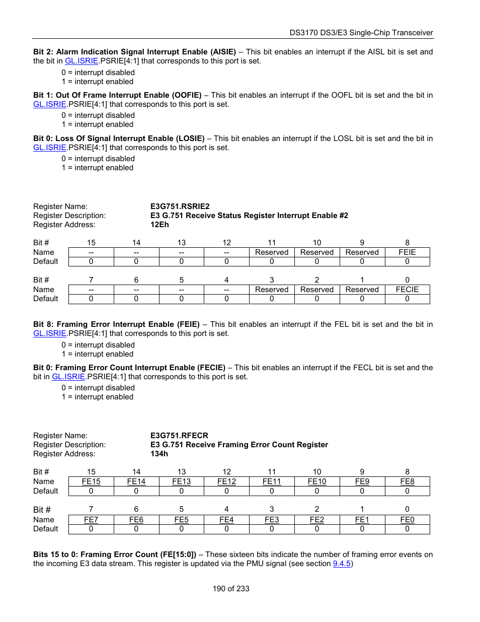 E3g751.rsrie2, E3g751.rfecr | Rainbow Electronics DS3170 User Manual | Page 190 / 233