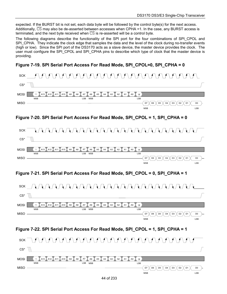 Rainbow Electronics DS3170 User Manual | Page 44 / 233