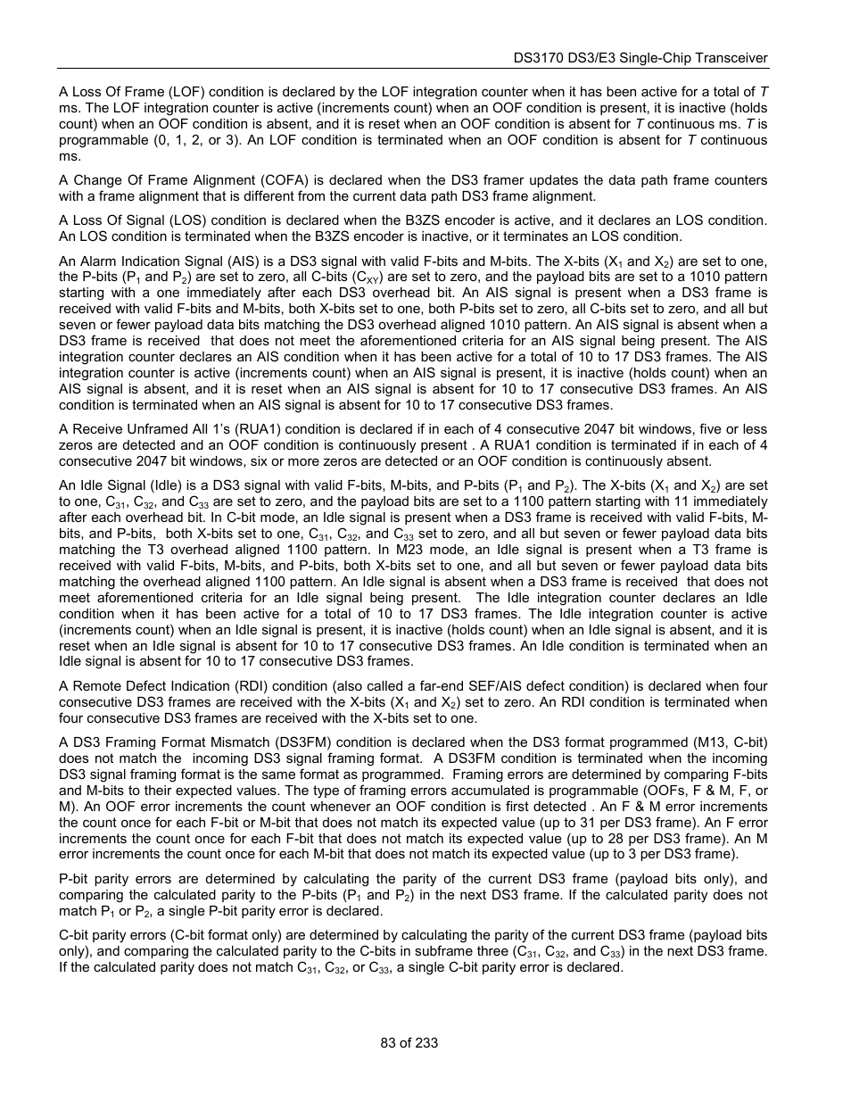 Rainbow Electronics DS3170 User Manual | Page 83 / 233