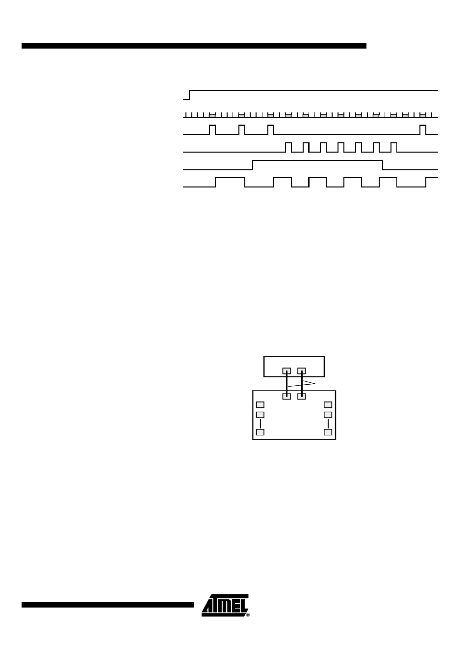 Microcontroller block, Internal 2-wire multi-chip link, U505m eeprom | Atar862-8 | Rainbow Electronics ATAR862-8 User Manual | Page 89 / 106