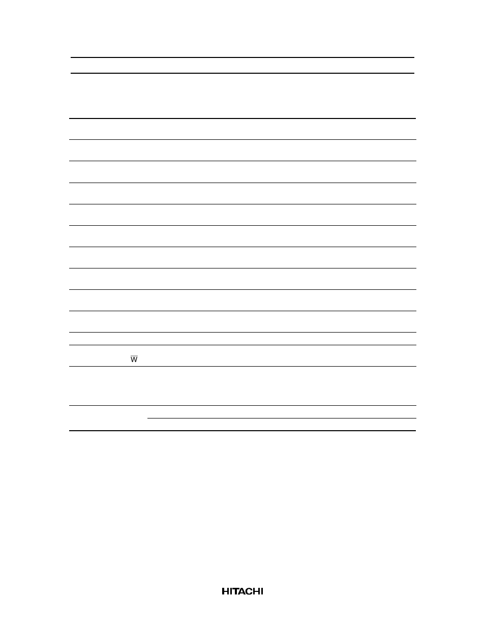 Dc characteristics (v, 5 to 5.5 v, t, 30 to +75 ° c | Rainbow Electronics HD44780 User Manual | Page 51 / 59