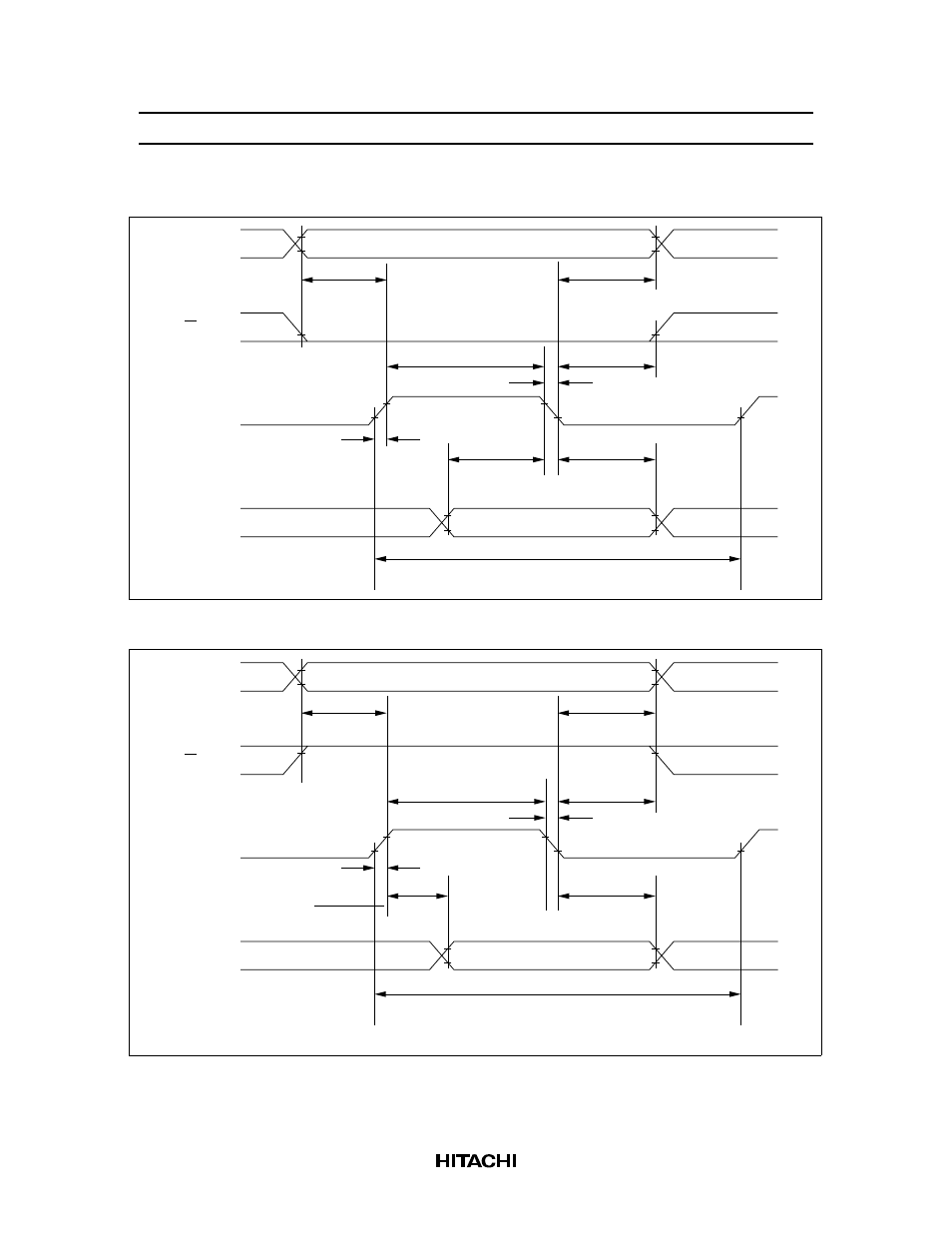 Timing characteristics, Figure 25 write operation, Figure 26 read operation | Rainbow Electronics HD44780 User Manual | Page 58 / 59