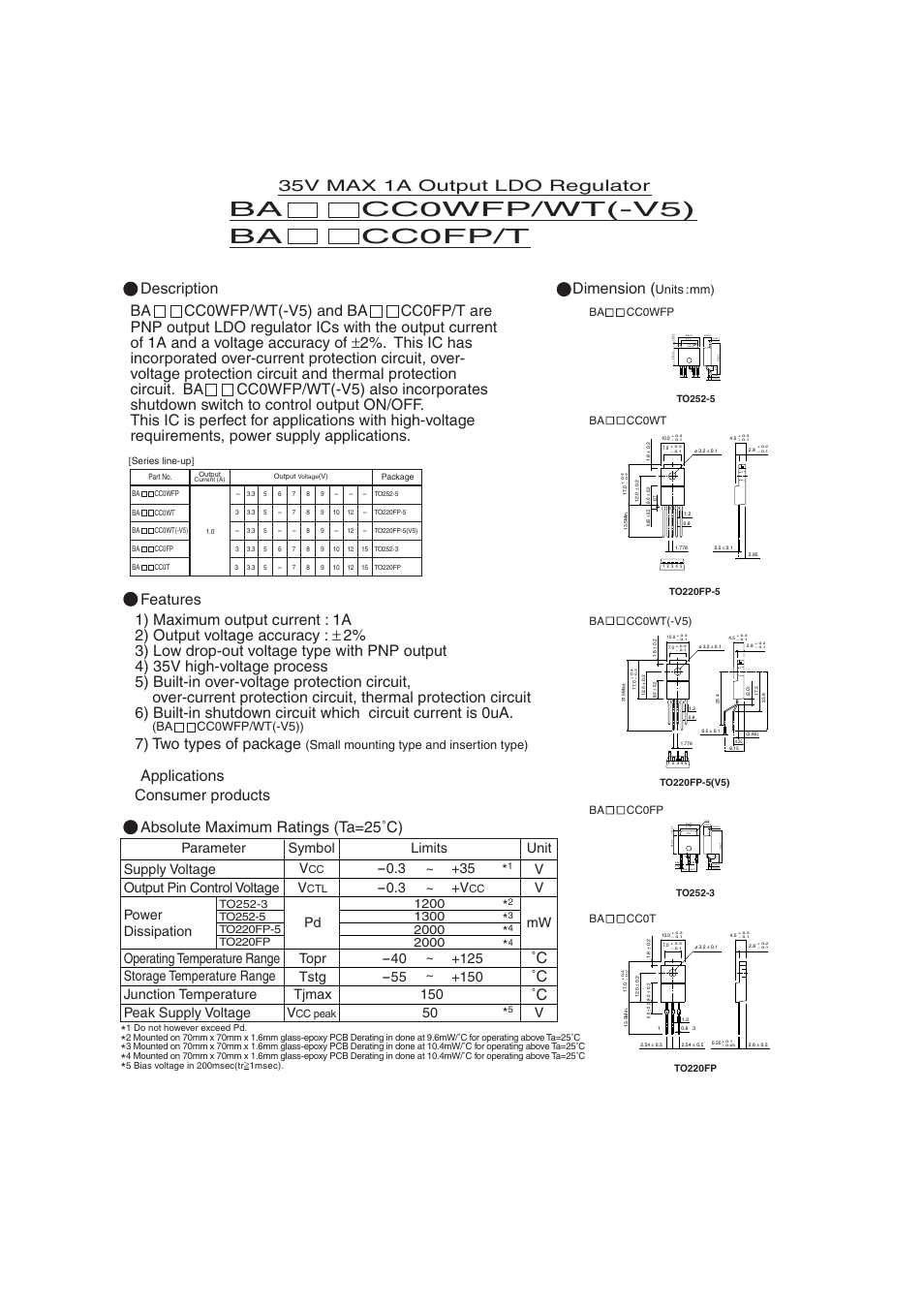 Rainbow Electronics BAххCC0WFP User Manual | 2 pages