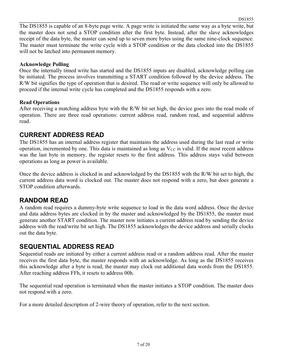 Rainbow Electronics DS1855 User Manual | Page 7 / 20