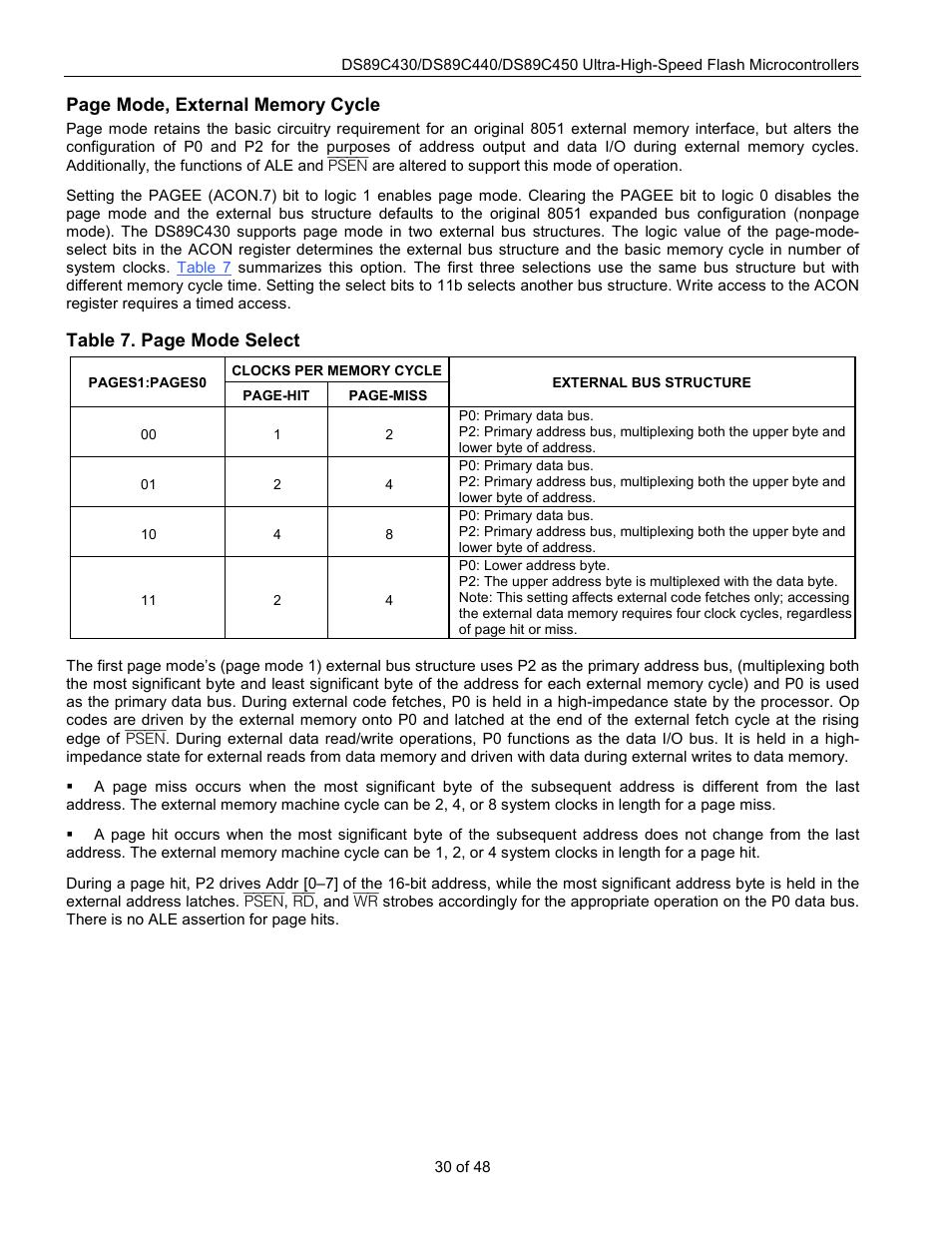 Rainbow Electronics DS89C450 User Manual | Page 30 / 48