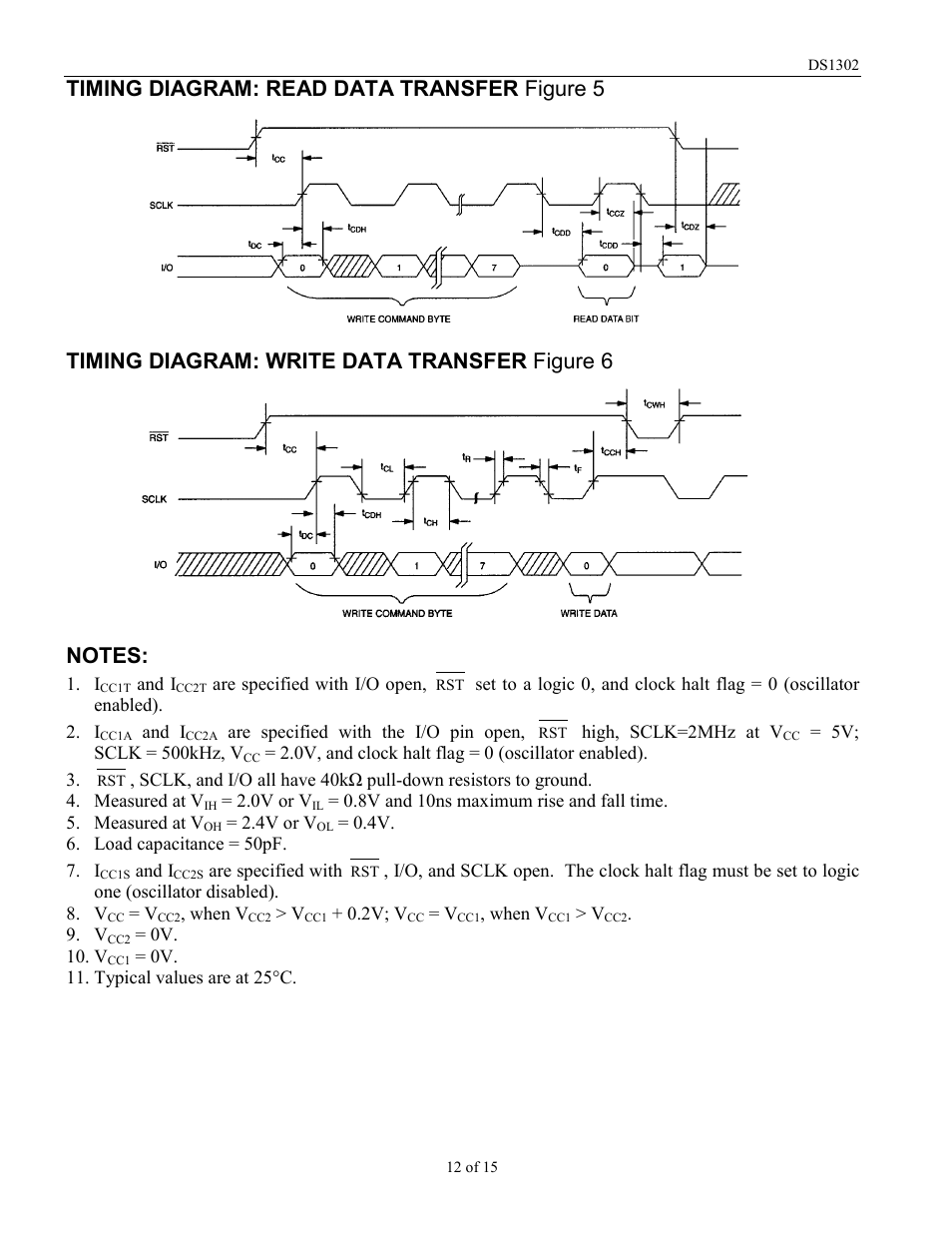 Rainbow Electronics DS1302 User Manual | Page 12 / 15