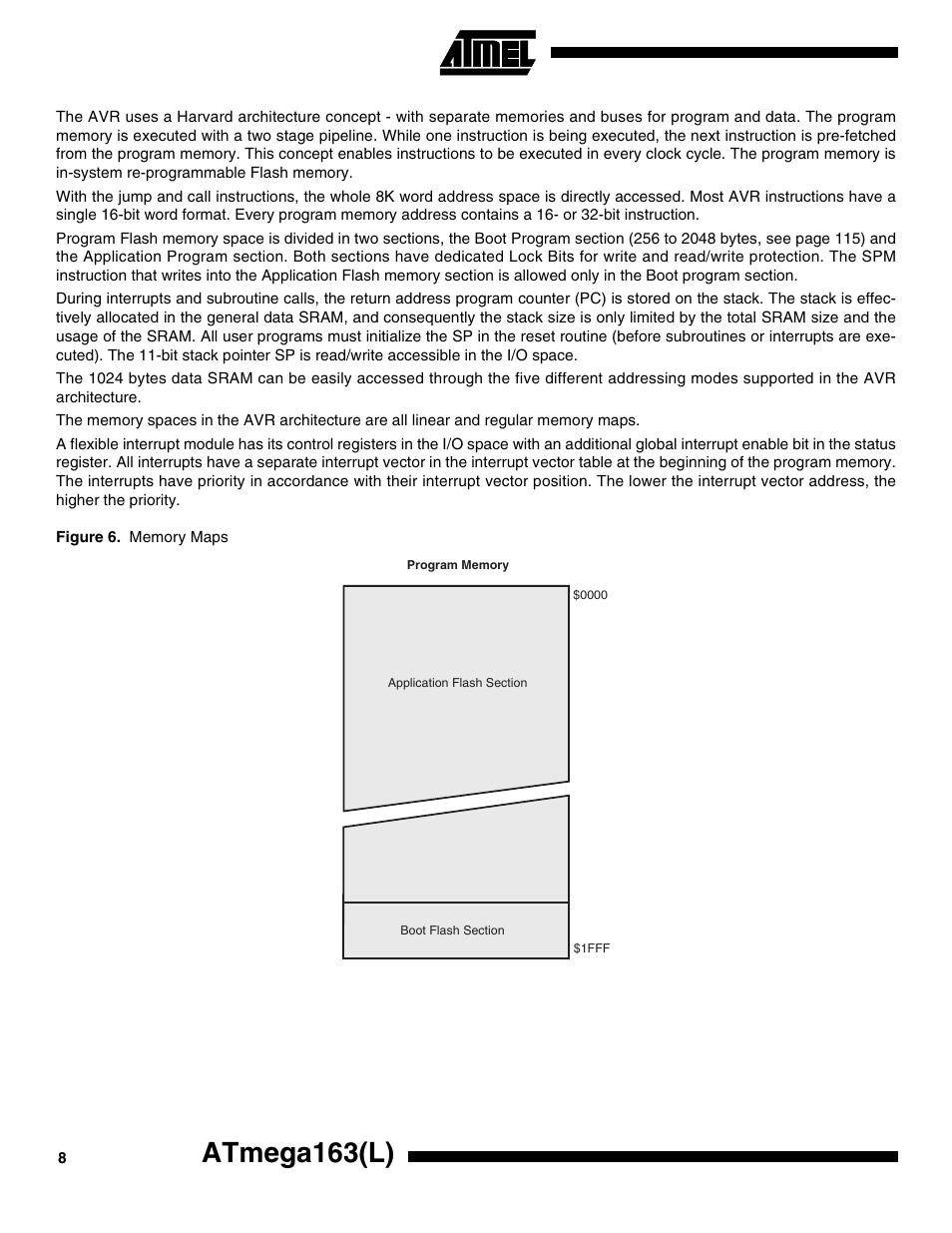Atmega163(l) | Rainbow Electronics ATmega163L User Manual | Page 8 / 156