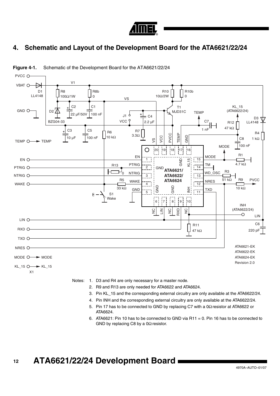 Rainbow Electronics ATA6626 User Manual | Page 12 / 17