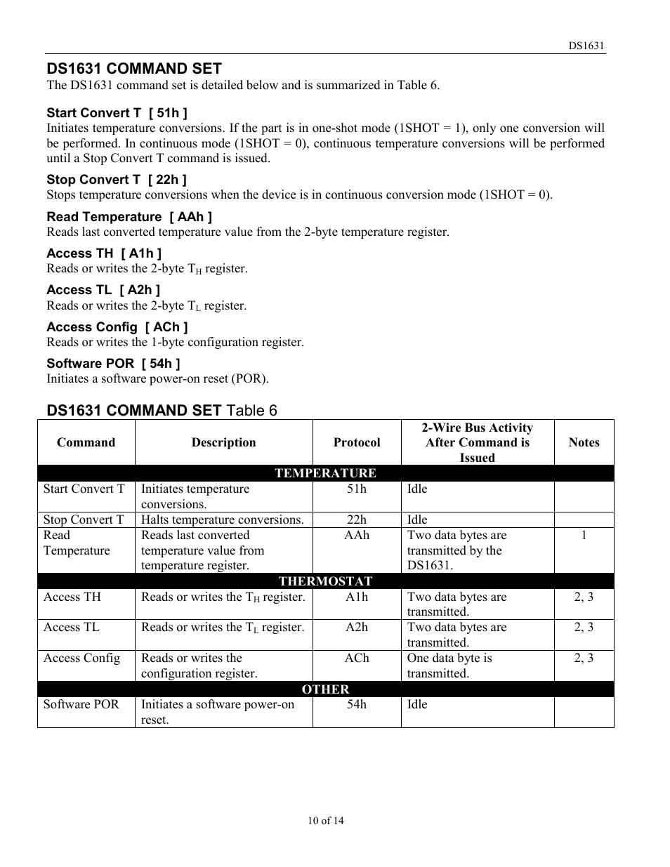 Rainbow Electronics DS1631 User Manual | Page 10 / 14