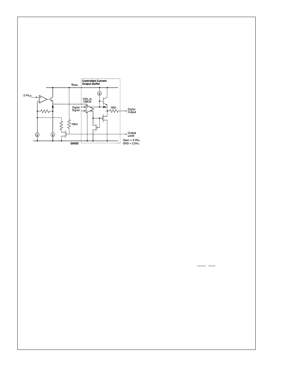 Digital outputs and level select, Figure 6. clc5957 digital outputs, Minimum conversion rate | Clc5957 evaluation board, Description, Encode input (enc), Clc5957 clock option, Analog input (ain), Supply voltages (j1 pins 31 a&b and 32 a&b), Clc5957 applications | Rainbow Electronics CLC5957 User Manual | Page 15 / 16