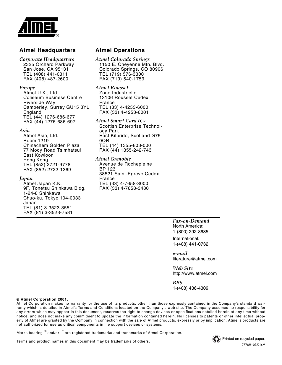 Rainbow Electronics ATF750CL User Manual | Page 16 / 16