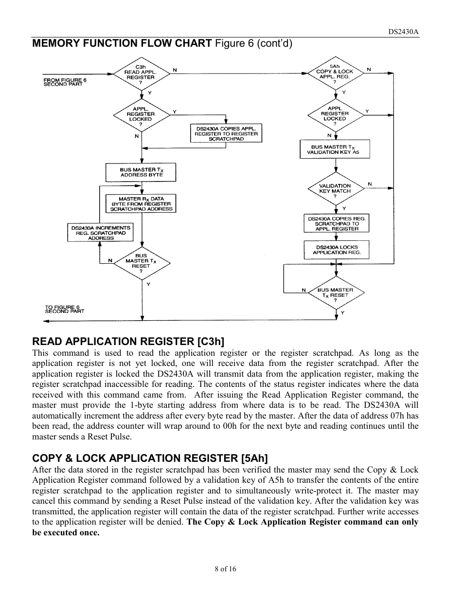 Rainbow Electronics DS2430A User Manual | Page 8 / 16