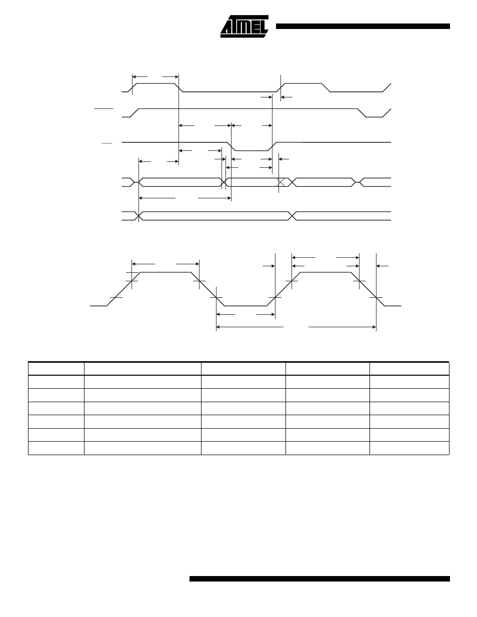 External data memory write cycle, External clock drive waveforms, External clock drive | At89s52 | Rainbow Electronics AT89S52 User Manual | Page 26 / 30