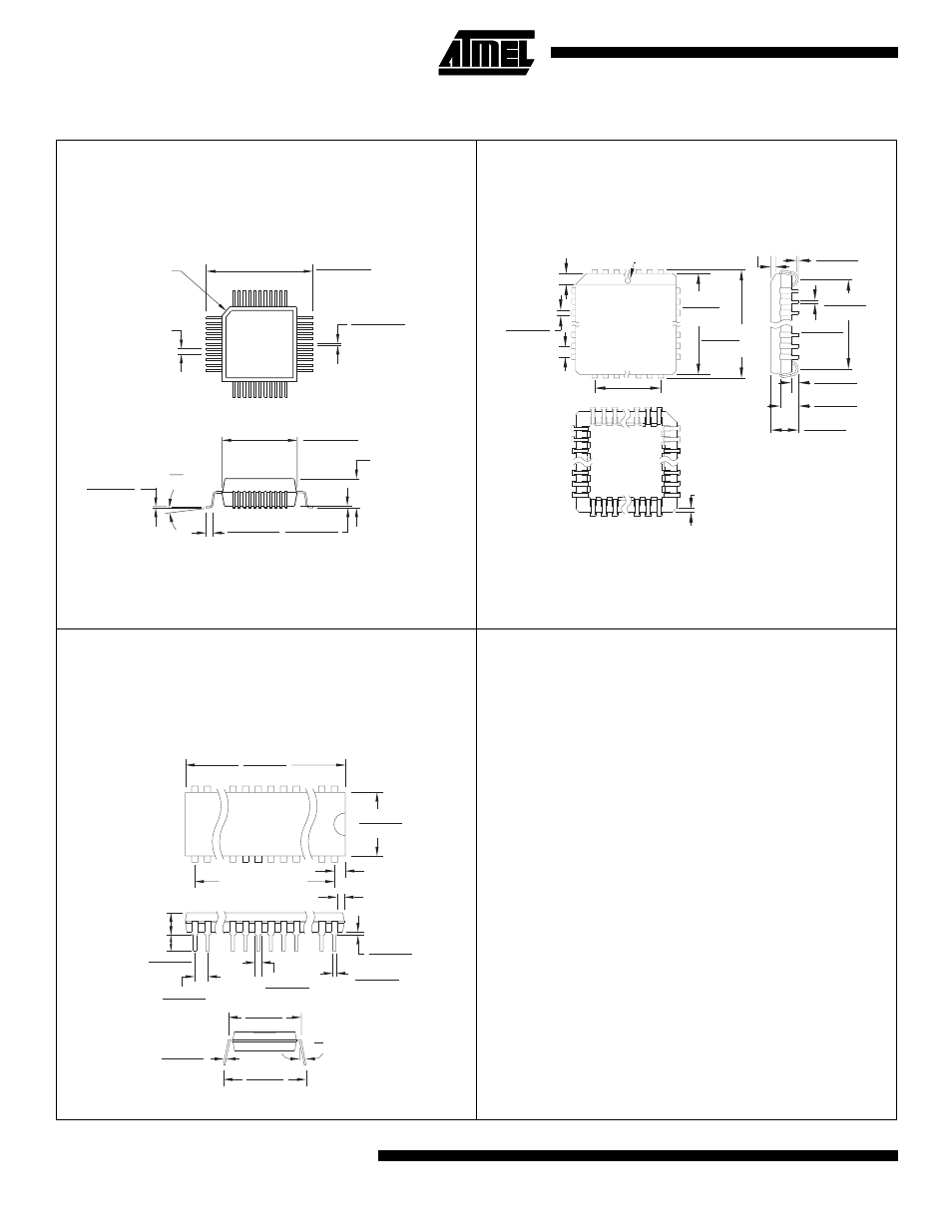 At89s52, Packaging information, Controlling dimension: millimeters | Rainbow Electronics AT89S52 User Manual | Page 29 / 30