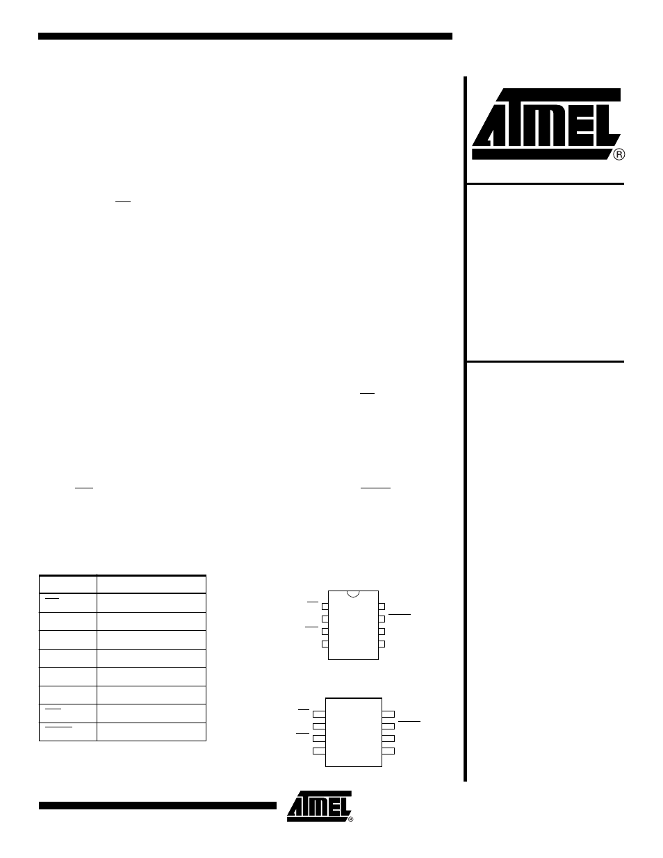 Rainbow Electronics AT25040A User Manual | 18 pages