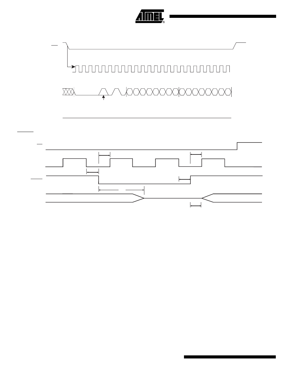 Write timing, Hold timing, Write timing hold timing | Rainbow Electronics AT25040A User Manual | Page 12 / 18