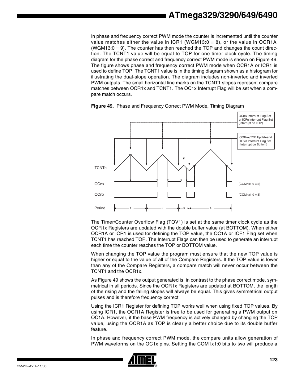 Rainbow Electronics ATmega3290P_V User Manual | Page 123 / 375
