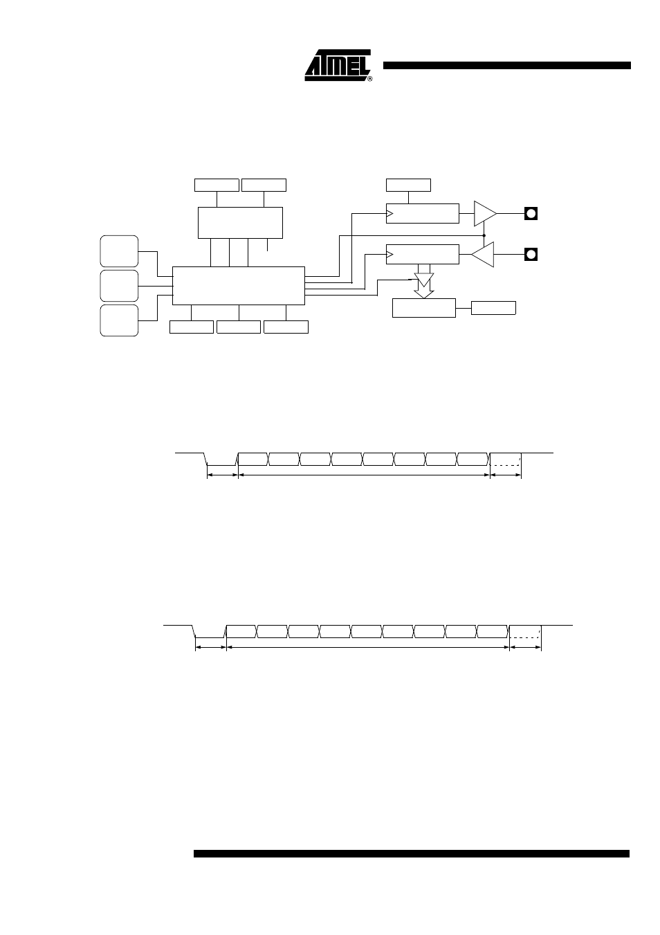 Asynchronous modes (modes 1, 2 and 3) | Rainbow Electronics AT89C5132 User Manual | Page 110 / 162