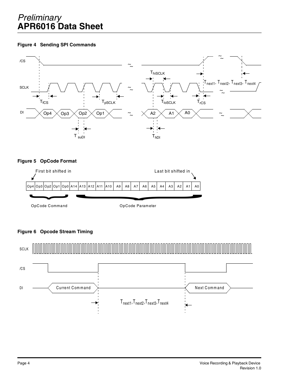 Preliminary apr6016 data sheet | Rainbow Electronics APR6016 User Manual | Page 4 / 23
