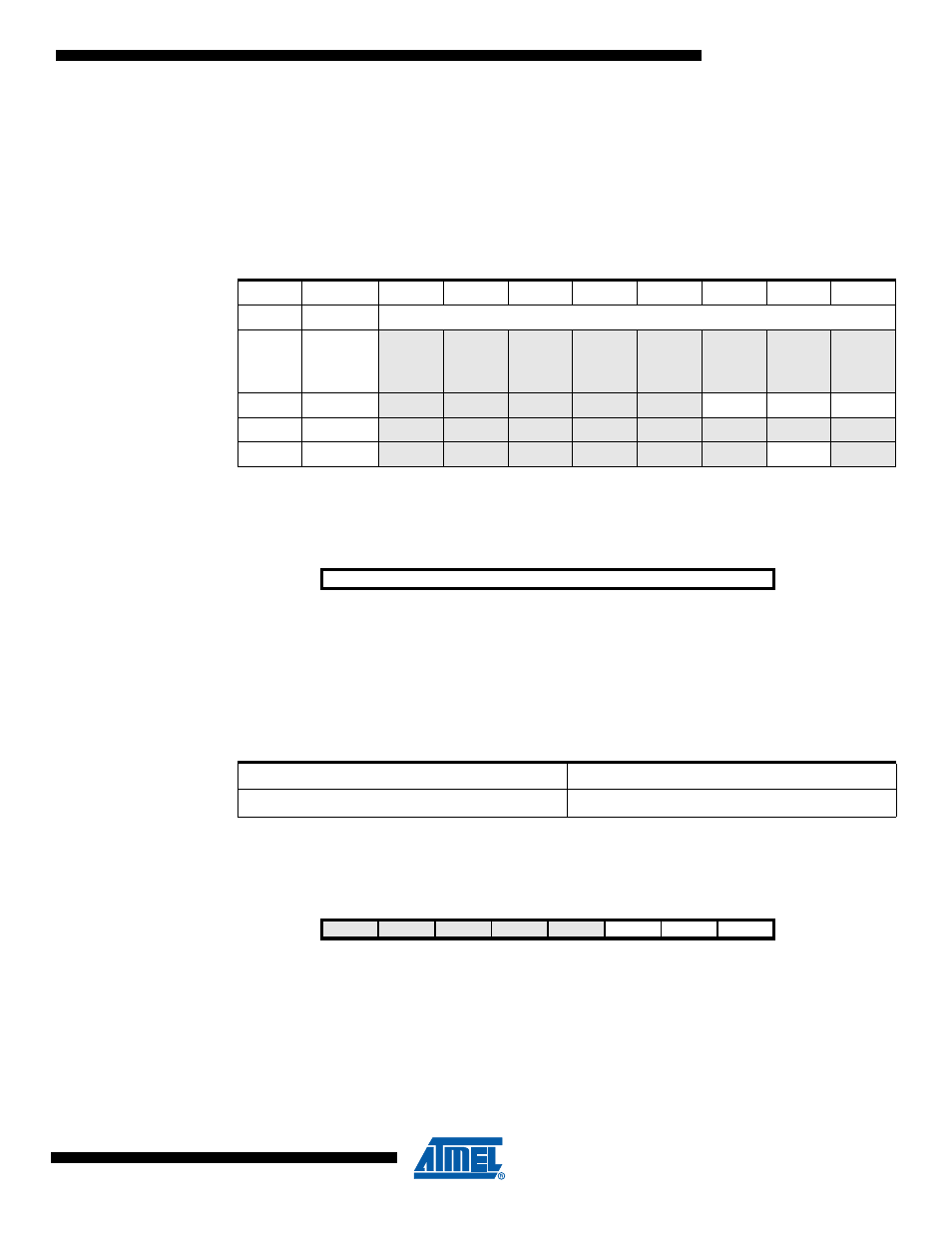 7 control and status space register descriptions | Rainbow Electronics ATtiny10 User Manual | Page 105 / 166