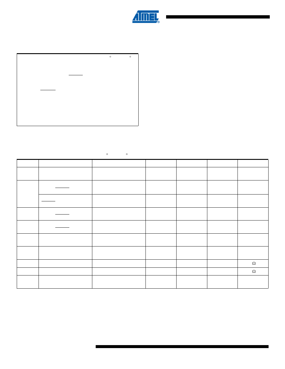 Electrical characteristics, 1 absolute maximum ratings, 2 dc characteristics | Electrical characteristics” on | Rainbow Electronics ATtiny10 User Manual | Page 116 / 166