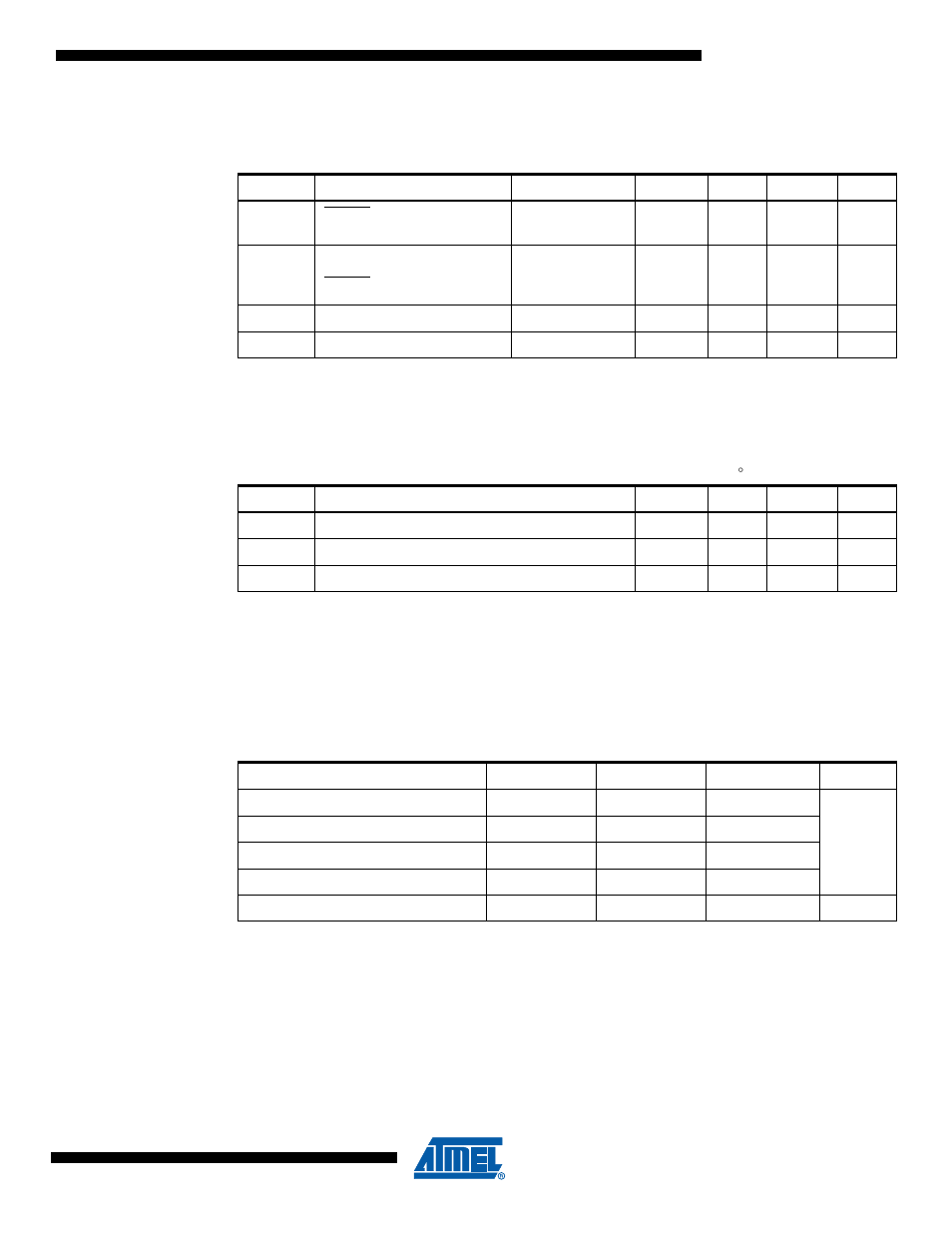 5 system and reset characteristics, 1 power-on reset, 2 vcc level monitor | Defined in section | Rainbow Electronics ATtiny10 User Manual | Page 119 / 166