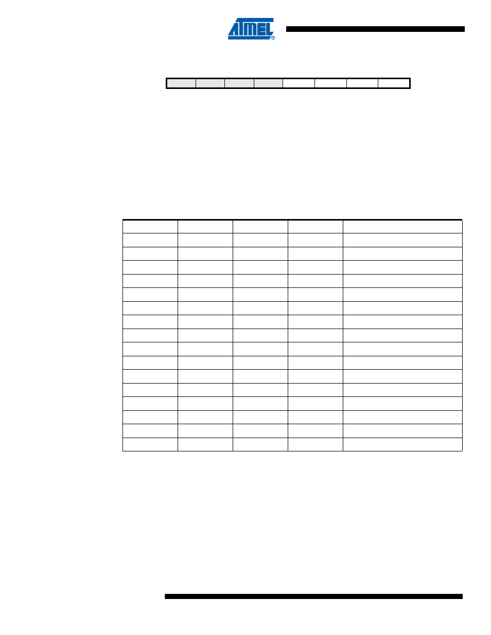 3 clkpsr – clock prescale register | Rainbow Electronics ATtiny10 User Manual | Page 22 / 166