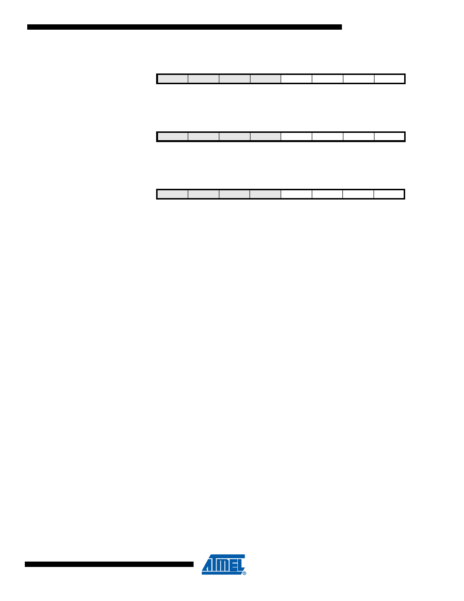 3 portb – port b data register, 4 ddrb – port b data direction register, 5 pinb – port b input pins | Rainbow Electronics ATtiny10 User Manual | Page 51 / 166