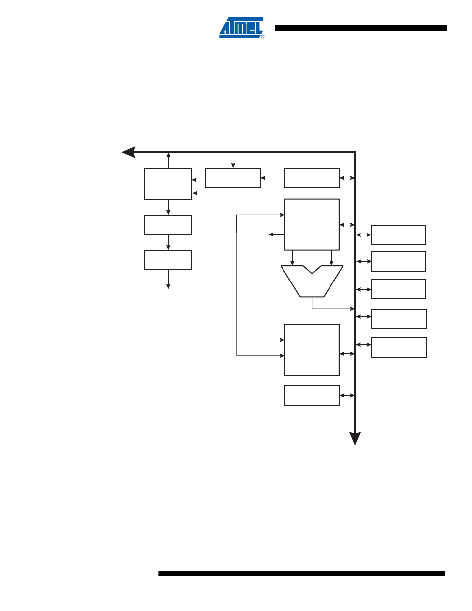 Cpu core, 1 architectural overview | Rainbow Electronics ATtiny10 User Manual | Page 6 / 166