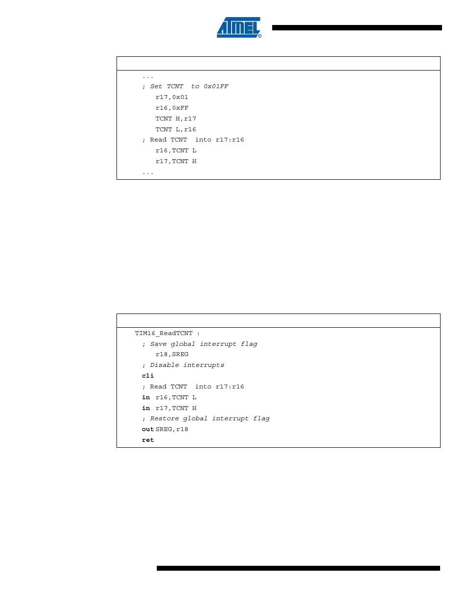 Rainbow Electronics ATtiny10 User Manual | Page 72 / 166