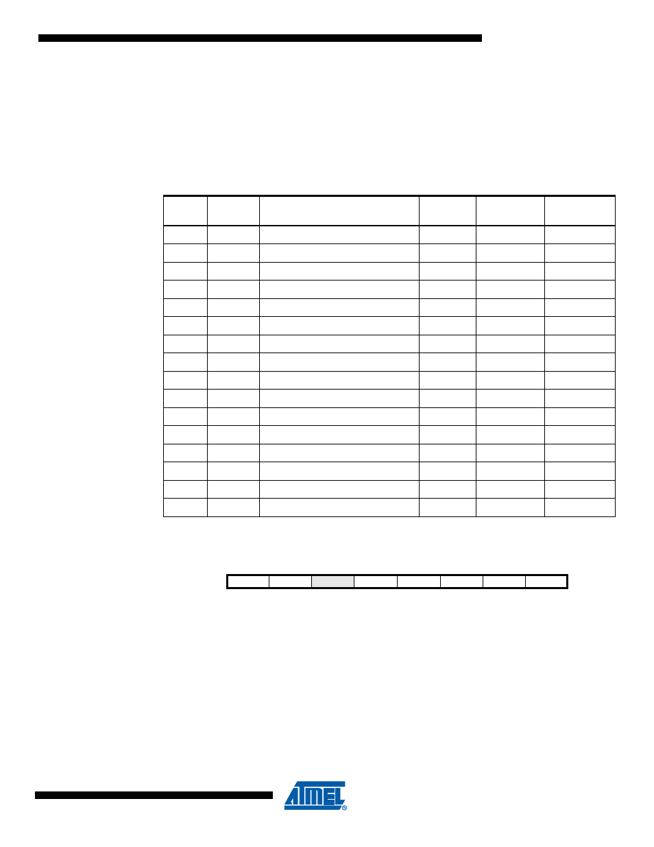 2 tccr0b – timer/counter0 control register b | Rainbow Electronics ATtiny10 User Manual | Page 75 / 166