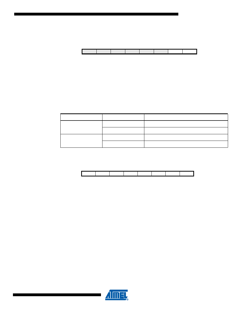 12 register description, 1 admux – adc multiplexer selection register, 2 adcsra – adc control and status register a | Admux – adc multiplexer | Rainbow Electronics ATtiny10 User Manual | Page 93 / 166