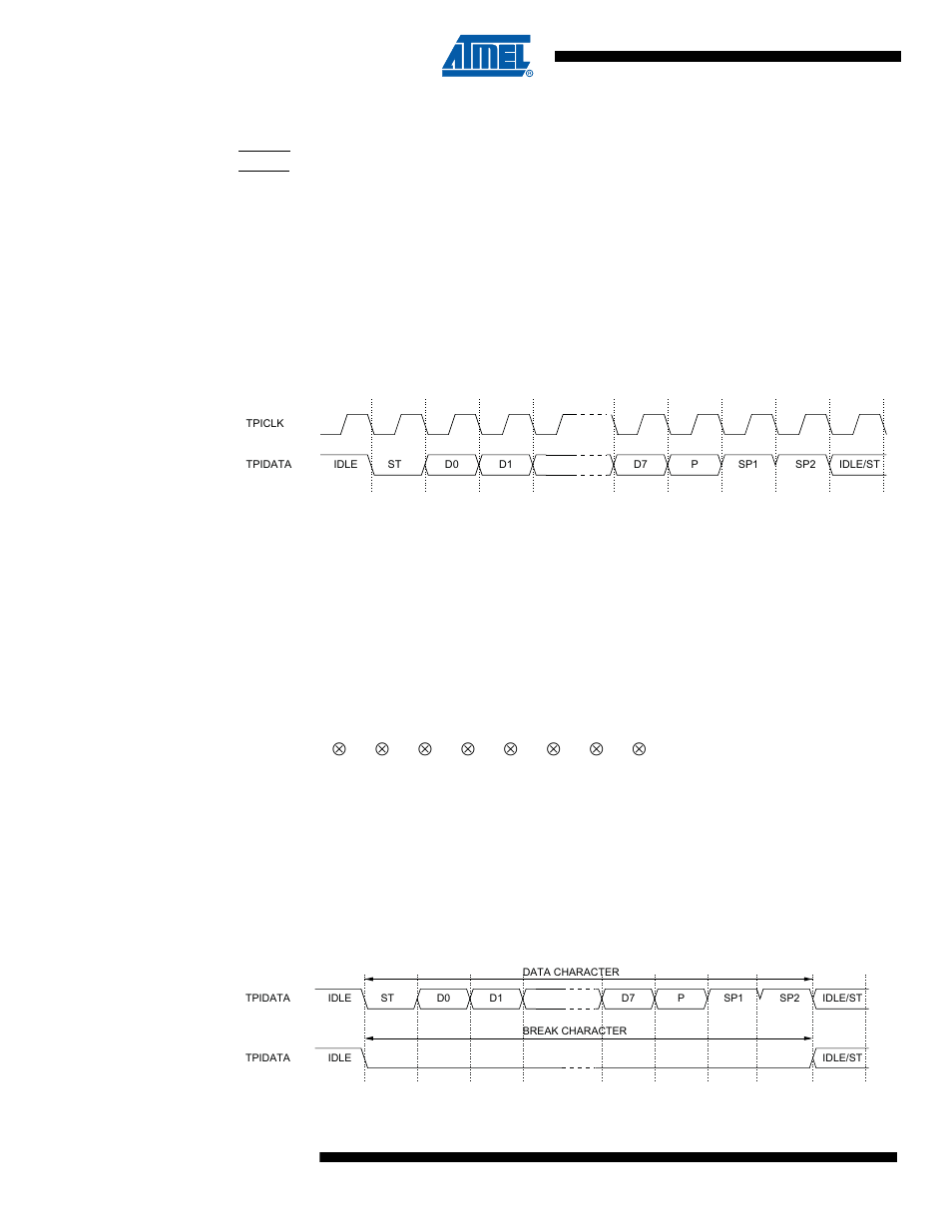 2 disabling, 3 frame format, 4 parity bit calculation | 5 supported characters | Rainbow Electronics ATtiny10 User Manual | Page 98 / 166