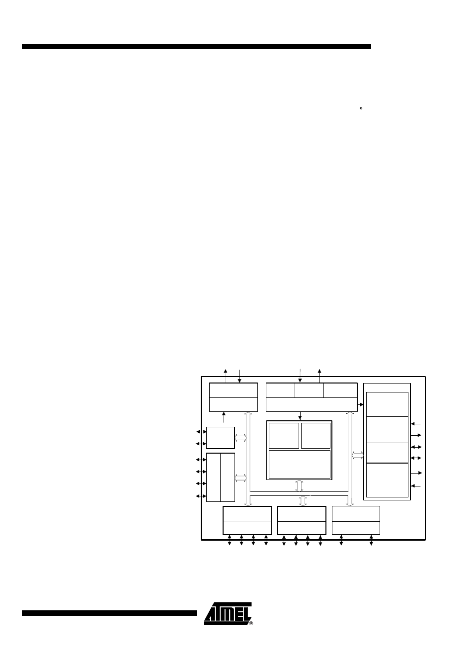 Microcontroller block, Features, Description | Atar862-4, Microcontroller block features | Rainbow Electronics ATAR862-4 User Manual | Page 13 / 106