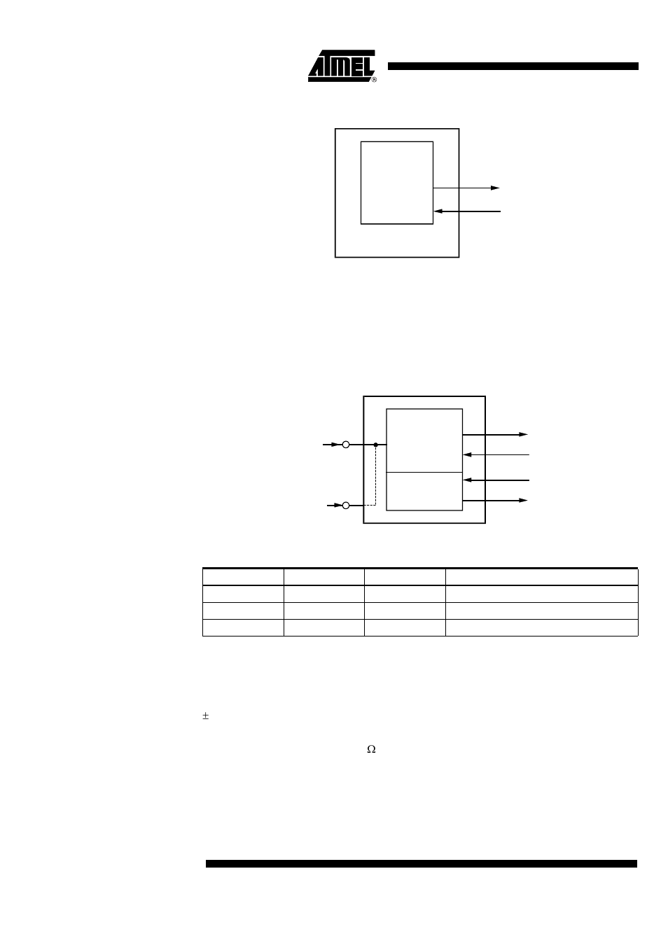 External input clock, Rc-oscillator 2 with external trimming resistor, Atar862-4 | Rainbow Electronics ATAR862-4 User Manual | Page 26 / 106