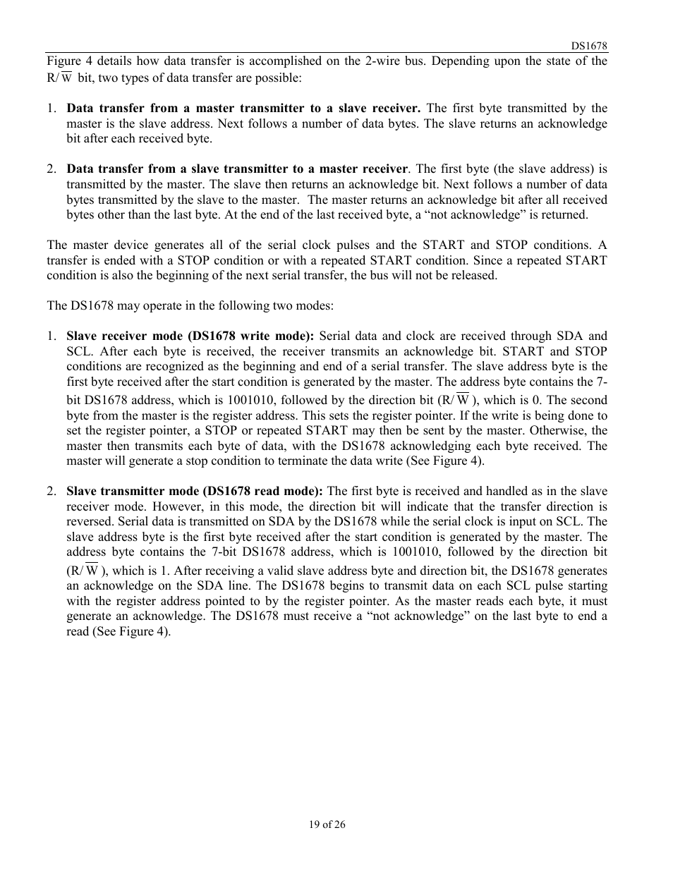 Rainbow Electronics DS1678 User Manual | Page 19 / 26