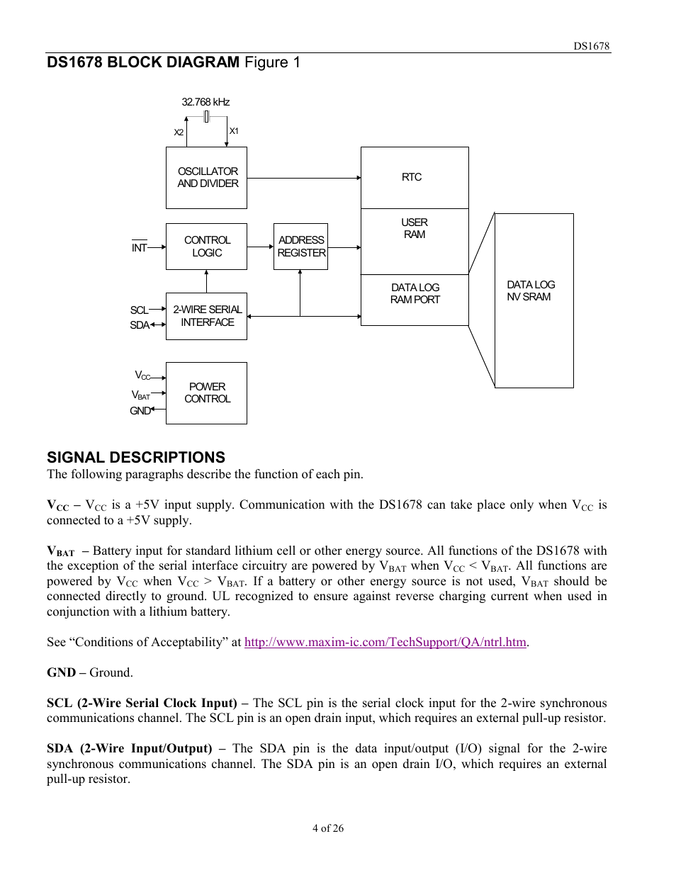 Rainbow Electronics DS1678 User Manual | Page 4 / 26