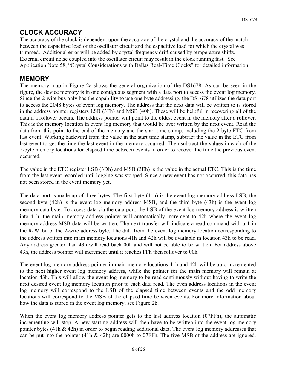 Rainbow Electronics DS1678 User Manual | Page 6 / 26