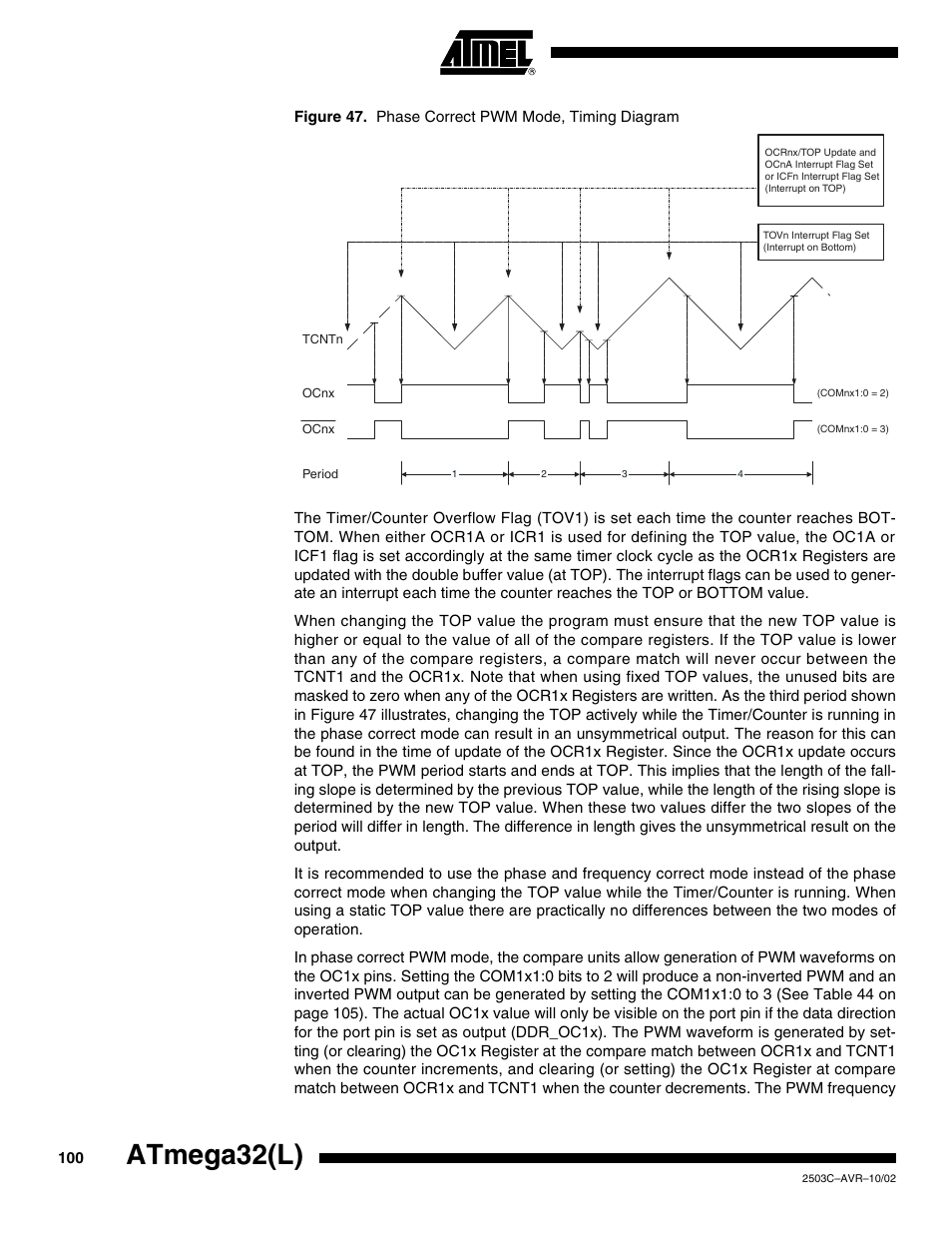 Atmega32(l) | Rainbow Electronics ATmega32L User Manual | Page 100 / 313