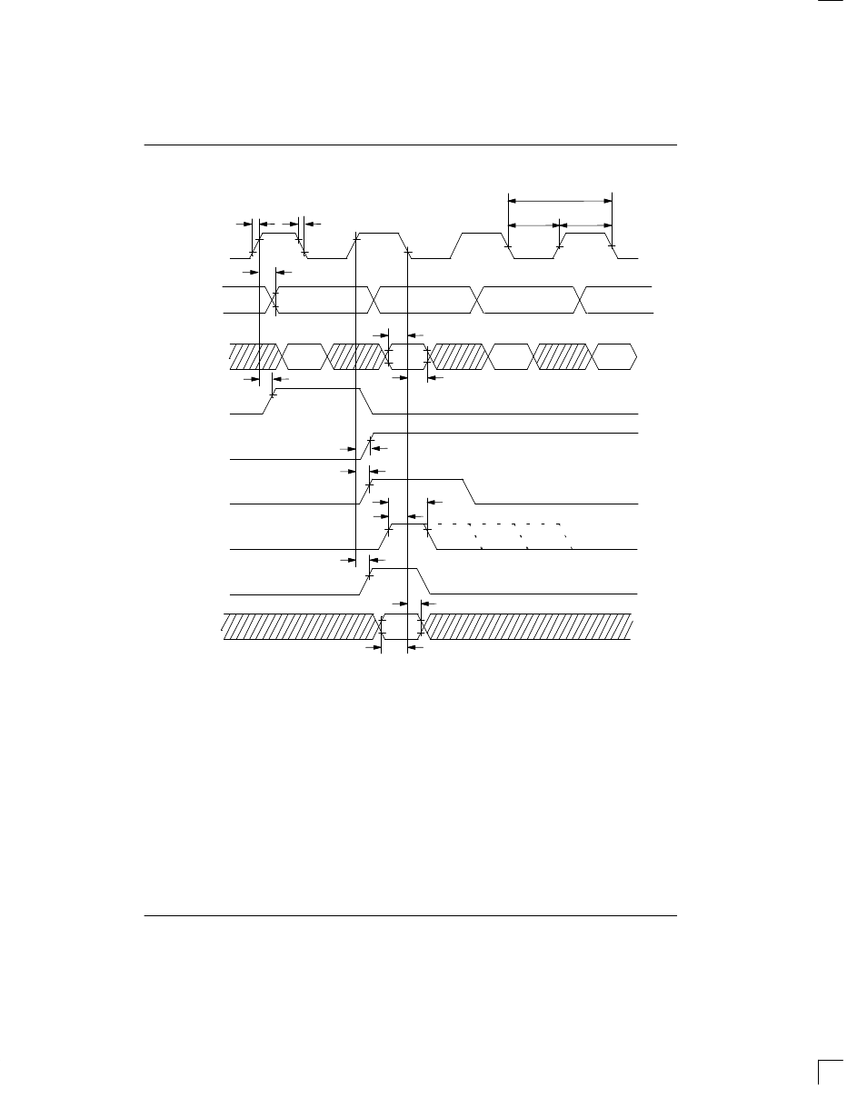 Transmit side ac timing figure 16–7 | Rainbow Electronics DS2152 User Manual | Page 75 / 79