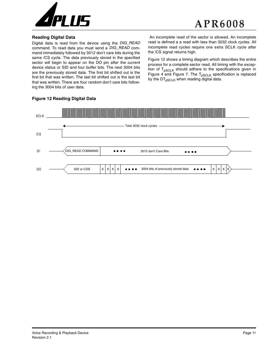 Apr6008 | Rainbow Electronics APR6008 User Manual | Page 11 / 23