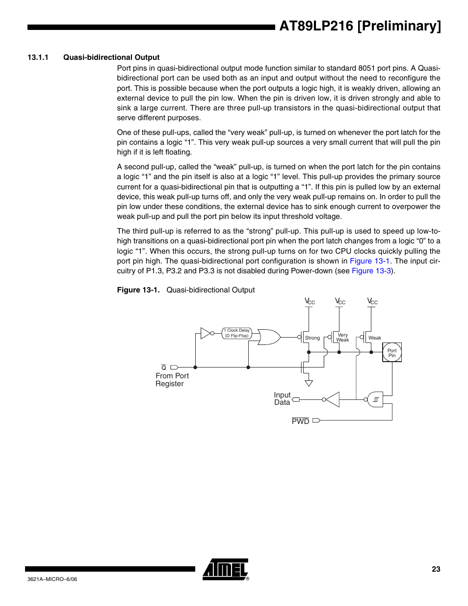 Rainbow Electronics AT89LP216 User Manual | Page 23 / 90