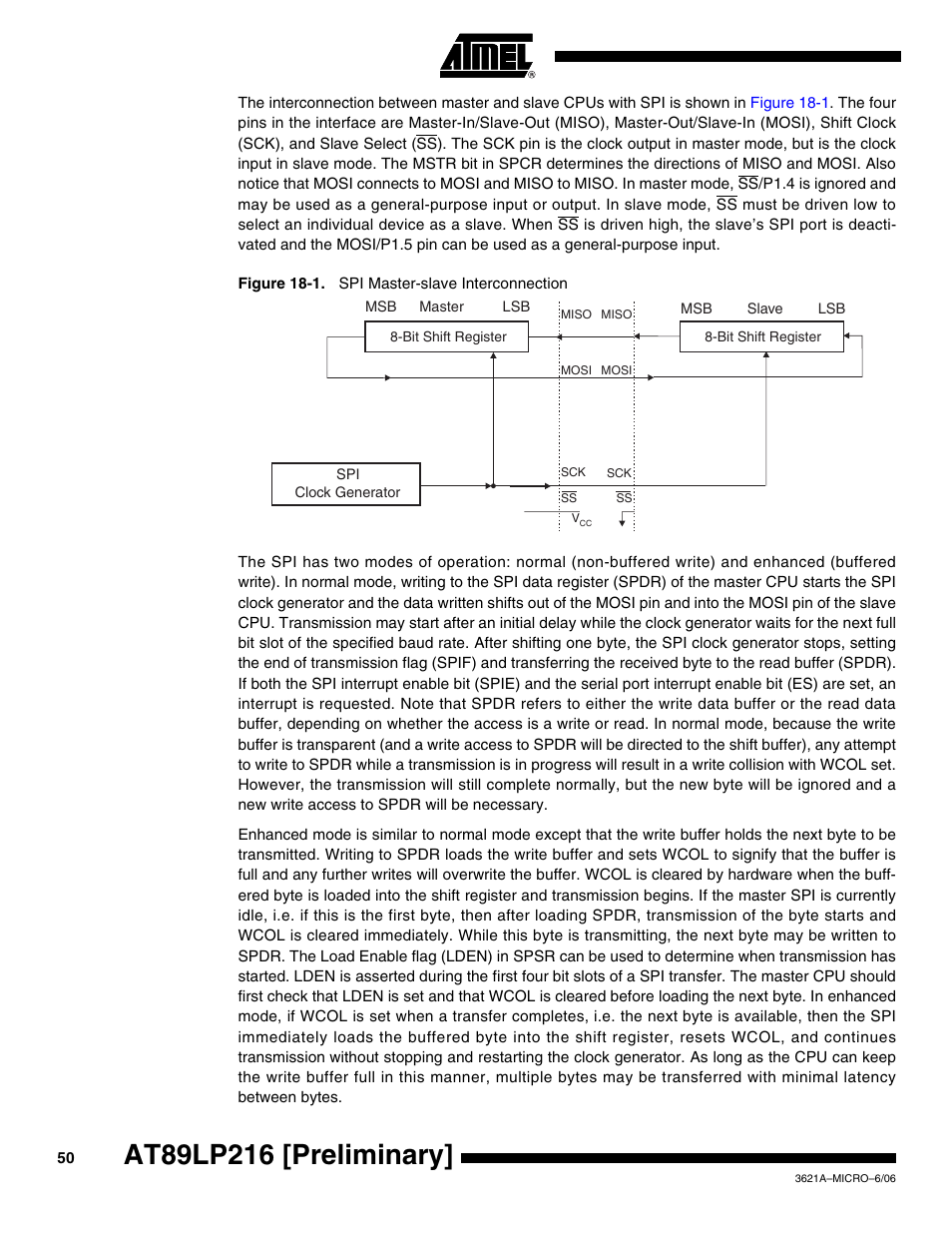 Rainbow Electronics AT89LP216 User Manual | Page 50 / 90